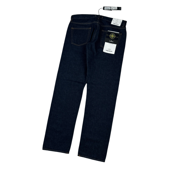 Stone Island 2018 Regular Fit Dark Denim Jeans - 34"