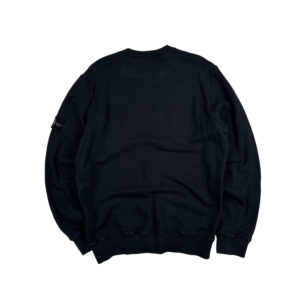 Stone Island 2021 Black Crewneck Sweatshirt Jumper - XL