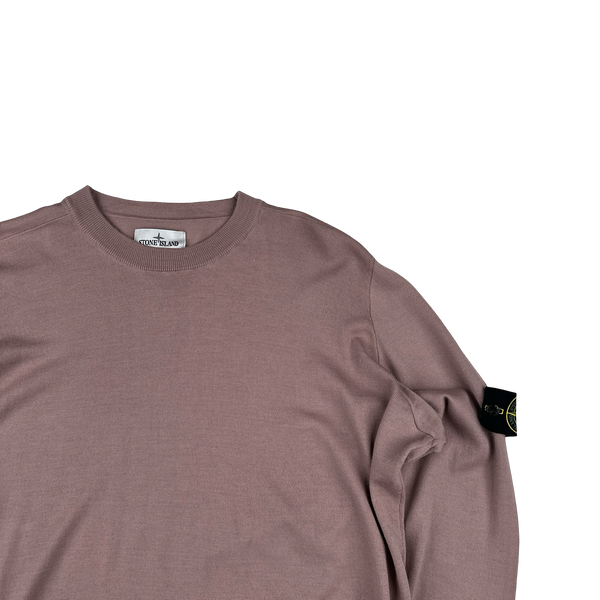 Stone Island 2022 Pink Knitted Jumper - XXL