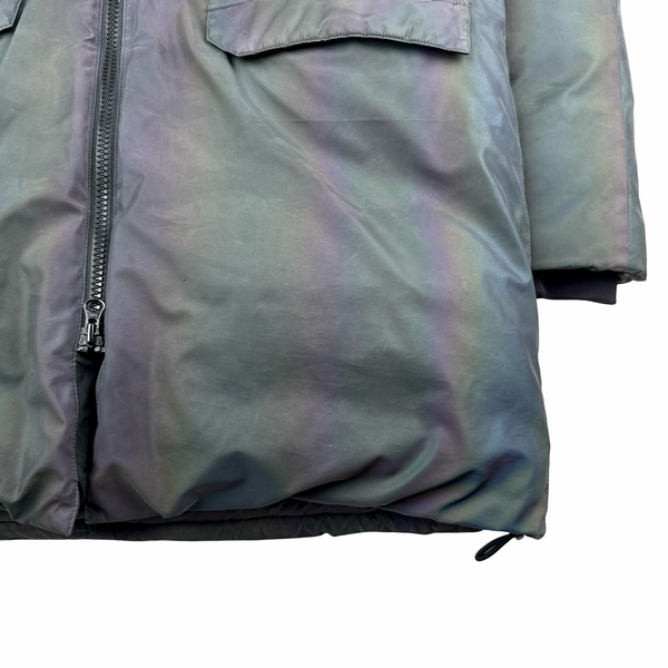 Stone Island 2018 Reflective Scarabeo Down Parka Jacket - XL