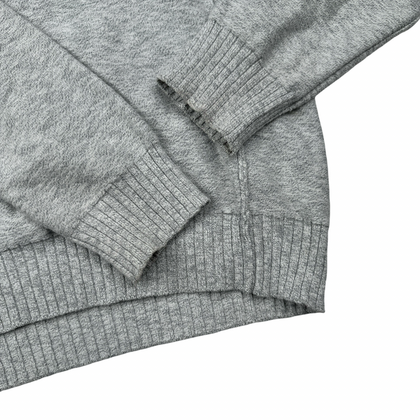Stone Island 2019 Grey Lightweight Cotton Knit Crewneck- Medium