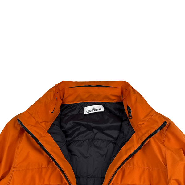 Stone Island 2019 Orange Soft Shell R Primaloft Jacket - Medium