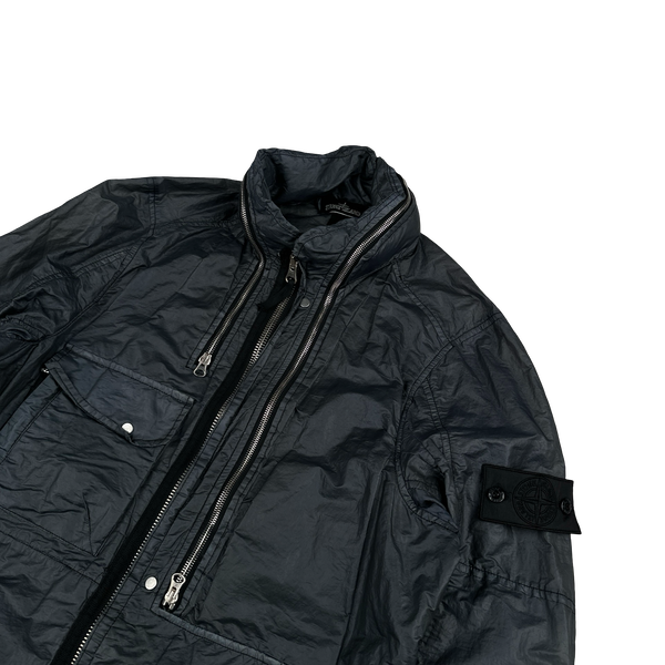 Stone Island 2020 Navy Opak Shadow Project Jacket - Medium