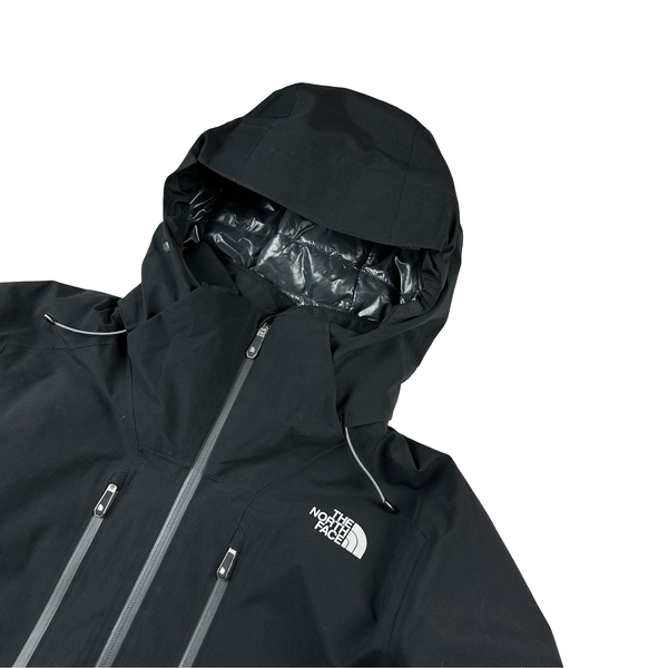 North Face Black Waterproof Primaloft GoreTex Jacket - Large