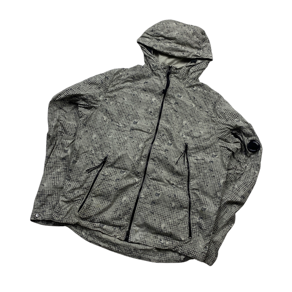 CP Company 50 Fili Digital Camo Hooded Jacket - Large