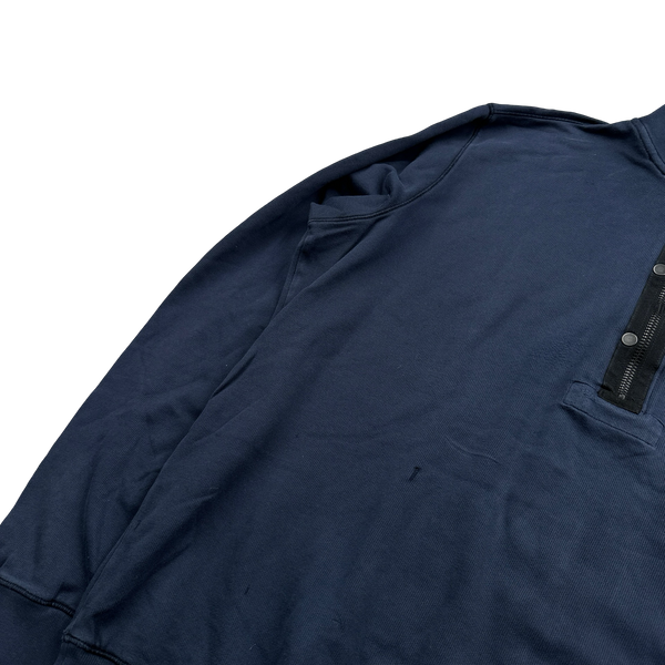 Stone Island 2011 Navy Cotton Pullover Jumper - XL