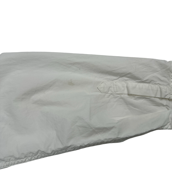 Stone Island 2017 White Cotton Buttoned Shirt - Large