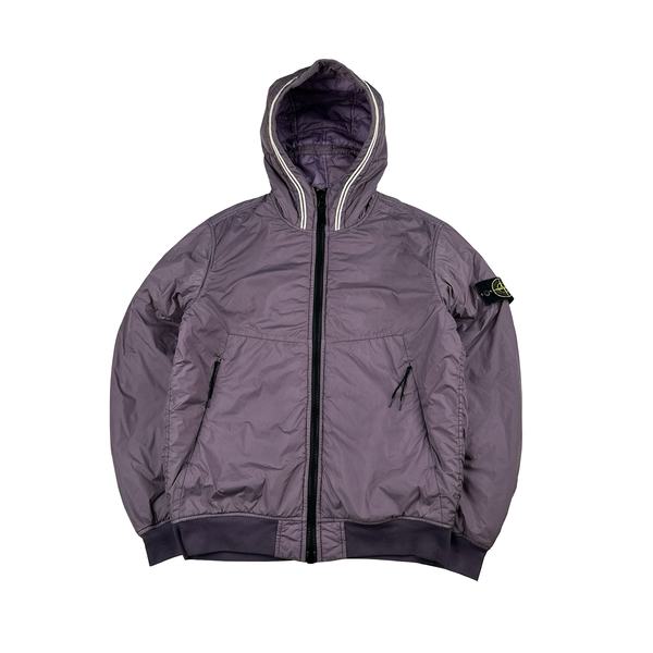 Stone Island 2020 Lavender Garment Dyed Primaloft TC Jacket - Medium