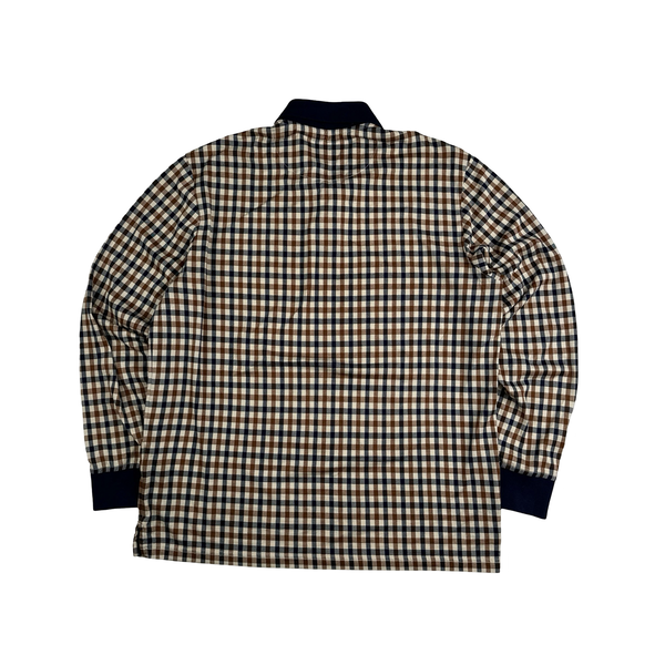 Aquascutum X Supreme Checked Longsleeve T Shirt - Large