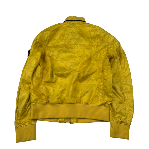 Stone Island 2013 Yellow Micro Rip Stop Tyveck Shield Jacket