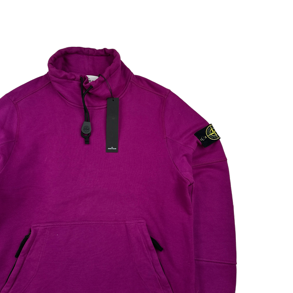 Stone Island 2018 Purple Pullover Jumper - Medium