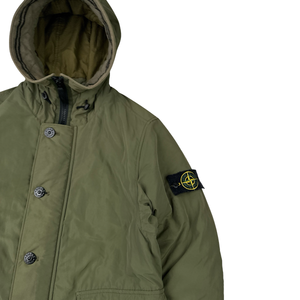 Stone Island 2019 Military Green Micro Reps Primaloft Jacket - Small