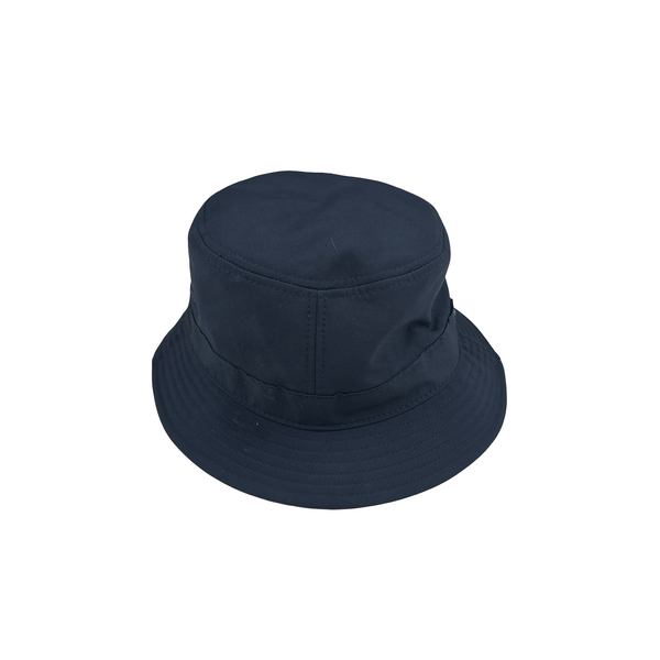 Stone Island Navy Spellout Soft Shell Bucket Hat