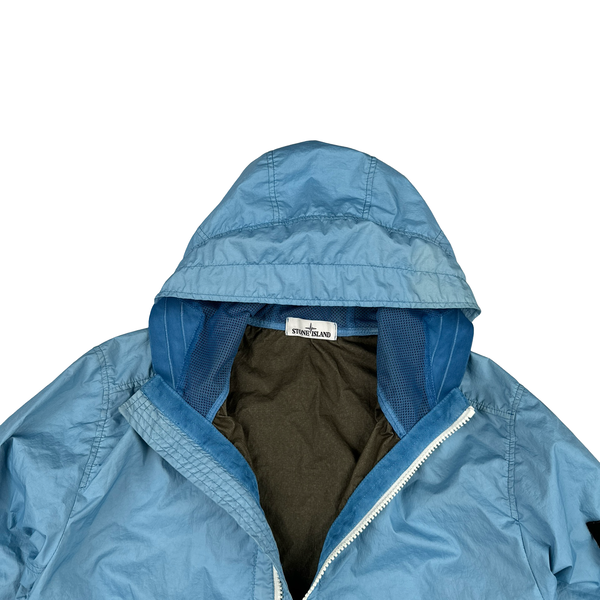 Stone Island 2017 Blue Membrana 3L TC Rain Jacket - XL