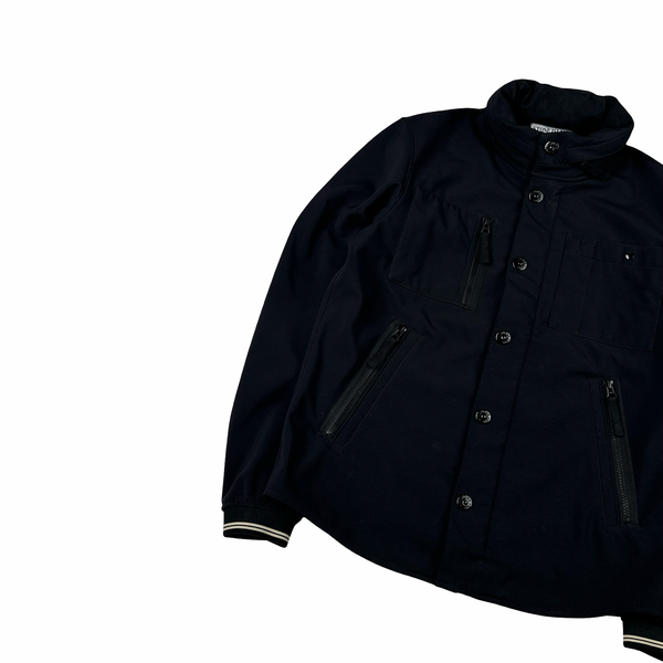 Stone Island 2011 Black Soft Shell R Jacket - Medium