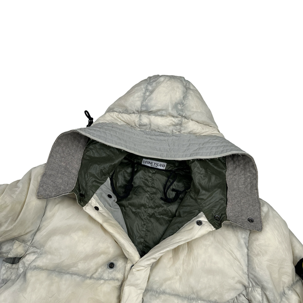 Stone Island 2009 Opaque Nylon Tela Down Jacket - Large