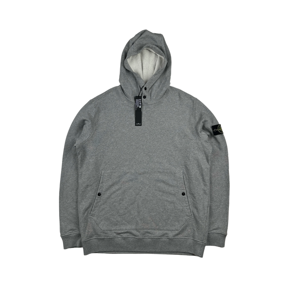 Stone Island 2023 Grey Pullover Hoodie - 3XL