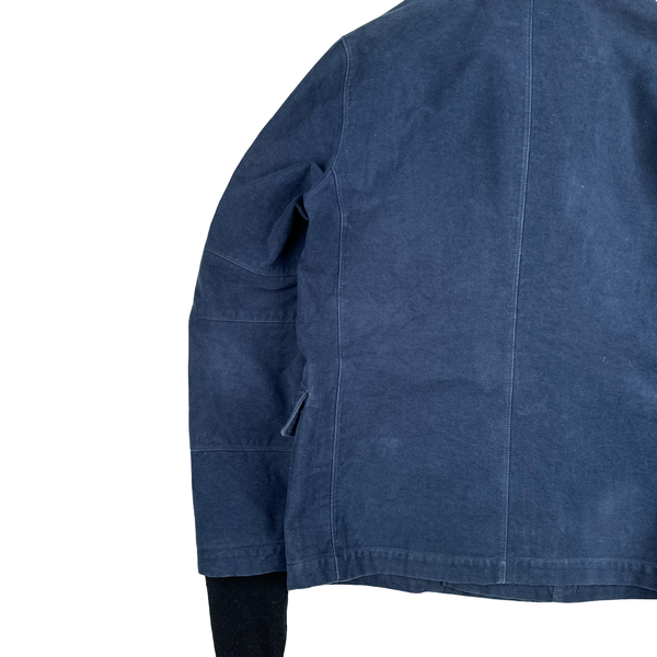 Stone Island 2012 Navy MoleSkin R Shadow Project Jacket - Large