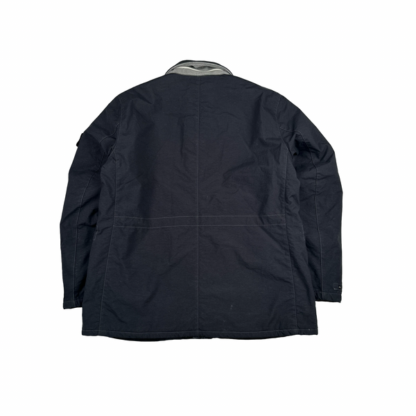 Stone Island Navy Reps Nylon R Military Jacket - 3XL