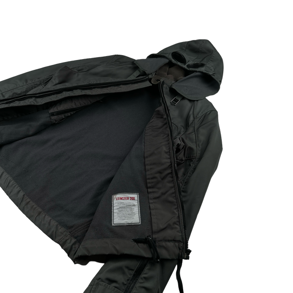 CP Company 2011 Grey Multi Pocket Leinster 200 Wool Lined Goggle Jacket - XL