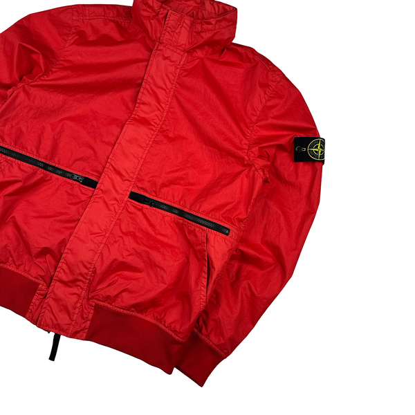 Stone Island 2019 Red Membrana 3L TC Jacket - Large