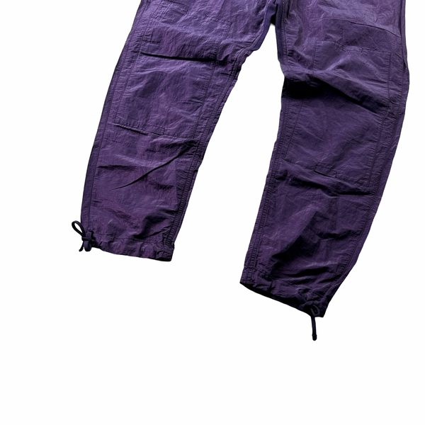 Stone Island Purple Nylon Metal Shadow Project Trousers - Large