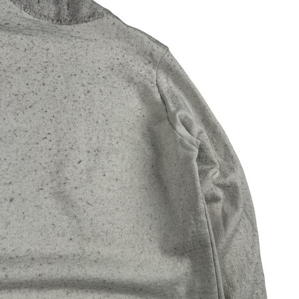 Stone Island AW2000 Wool Blend White Crewneck Jumper - Large