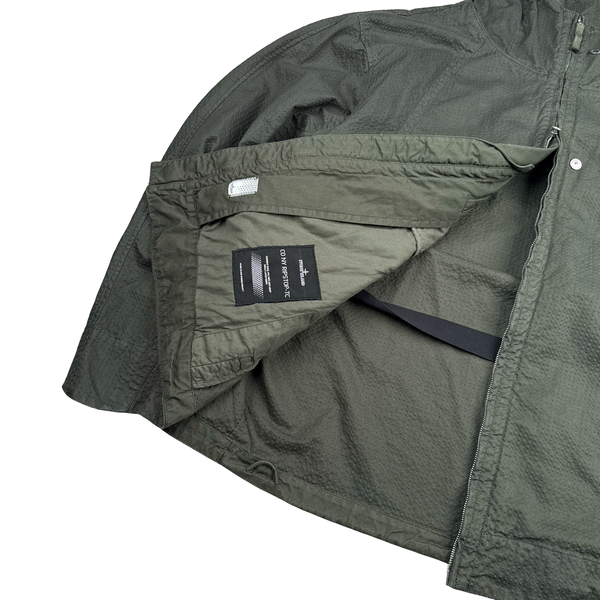 Stone Island 2023 Khaki Green CO NY Ripstop TC Jacket - 3XL