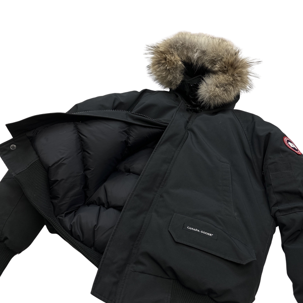 Canada Goose Black Chilliwack Puffer - Medium