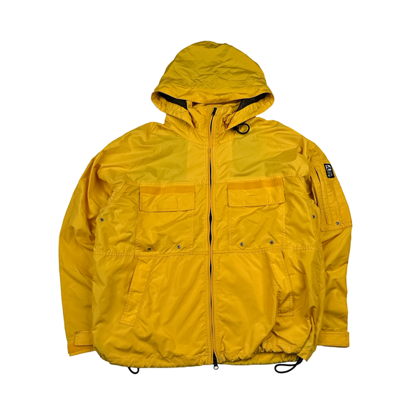 Ralph Lauren Polo Sport Yellow Water Resistant Multi Pocket Hooded Jacket - XL
