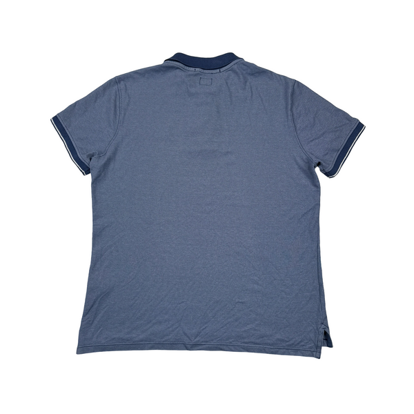 CP Company Blue Cotton Blend Polo Shirt - XL