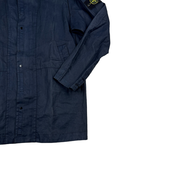 Stone Island 2019 Lino Resinato TC Jacket - Large