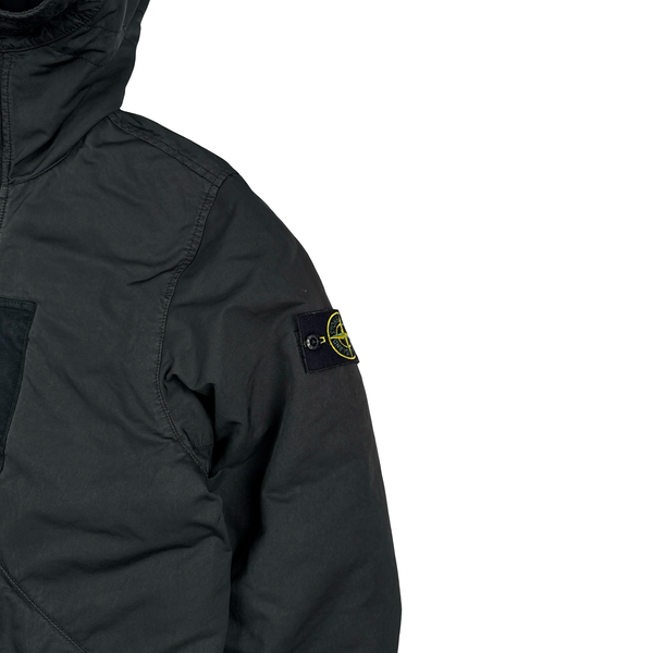 Stone Island 2022 Charcoal David TC Down Puffer Jacket - Medium