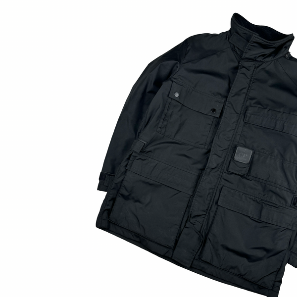 CP Company 2010 Metropolis Black Multi Pocket Lined Jacket - XXL
