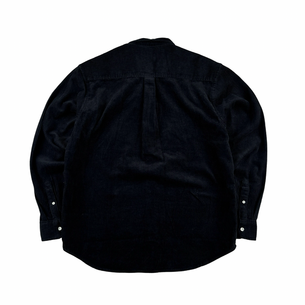 Carhartt WIP Black Corduroy Buttoned Overshirt - Large