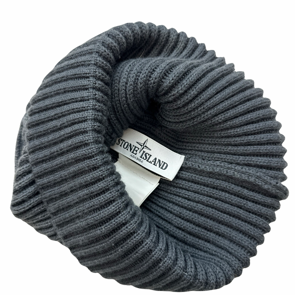 Stone Island 2013 Grey Two Tone Beanie Hat