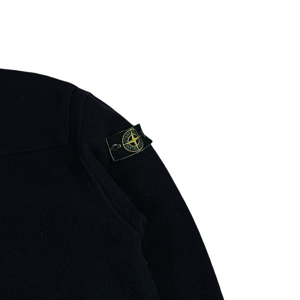 Stone Island 1988 Blue Montgomery Duffle Coat - Small