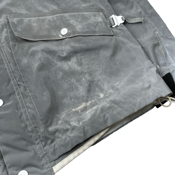 Stone Island 2011 Rare Archive Silver Reflective Jacket - Large