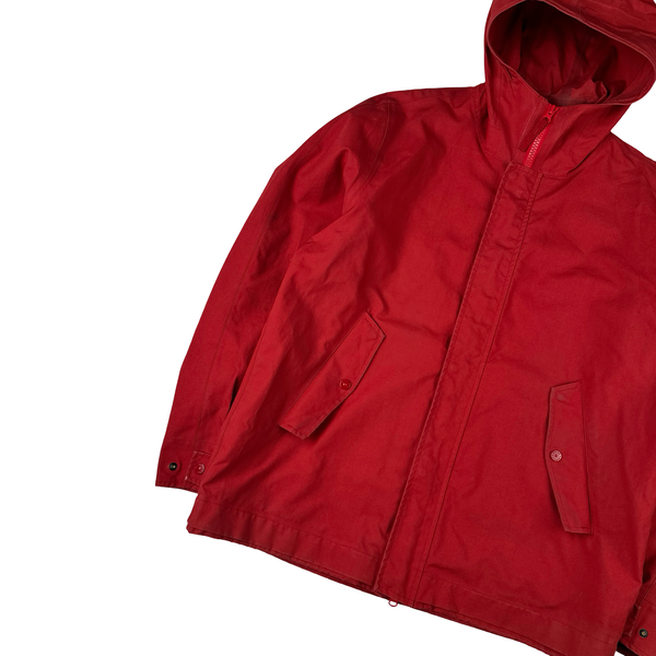 Stone Island 2014 Red 3L Ghost Performance Cotton Jacket - XXL