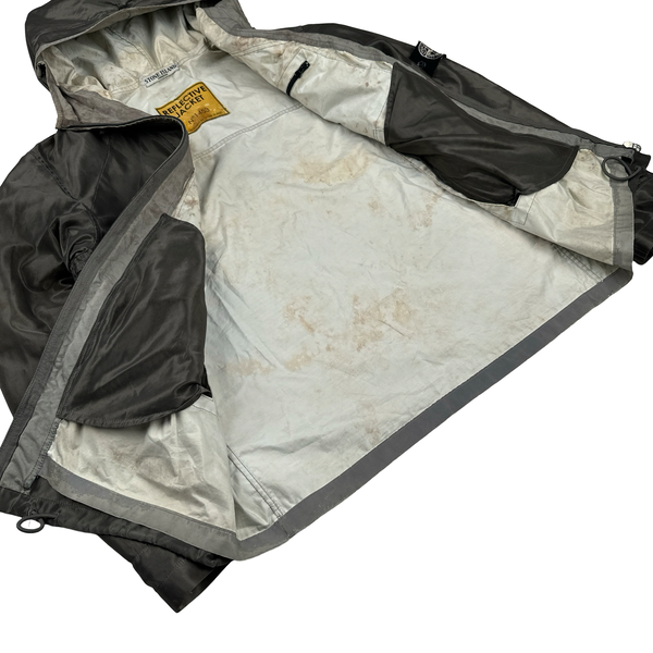 Stone Island 2006 Reflective Mesh Reflective Jacket - XL