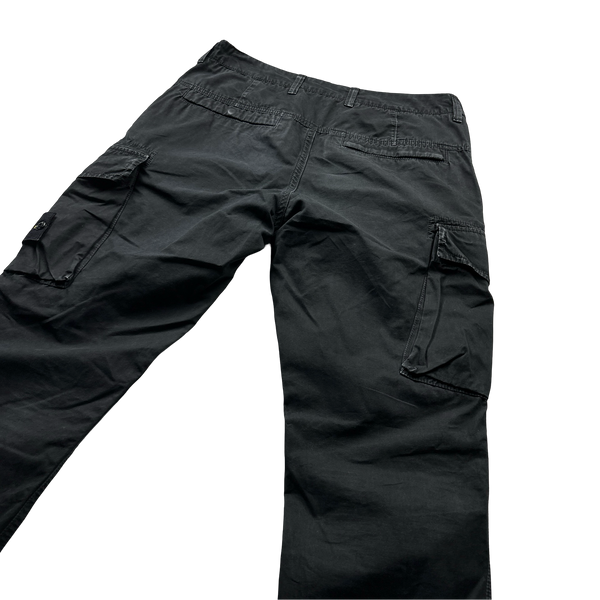 Stone Island Black SL Cotton Cargos - 30"