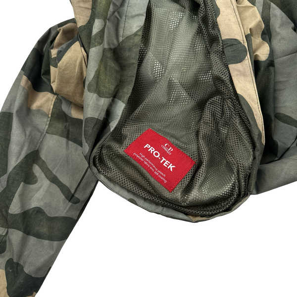 CP Company Camo Pro Tek Lens Viewer Pullover Jacket - Large