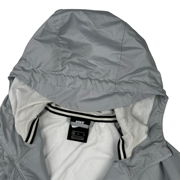 Nike Colour Block Lightweight Hooded Zipped Jacket - Medium