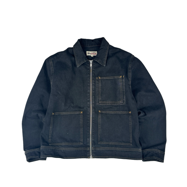 Stussy Workgear Multi-Pocket Denim Jacket - Medium – Mat's Island