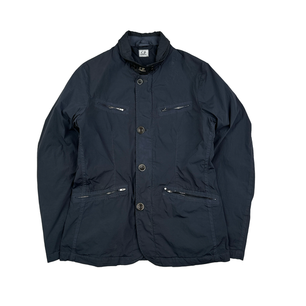 CP Company Navy Multi Pocket Field Jacket - Large