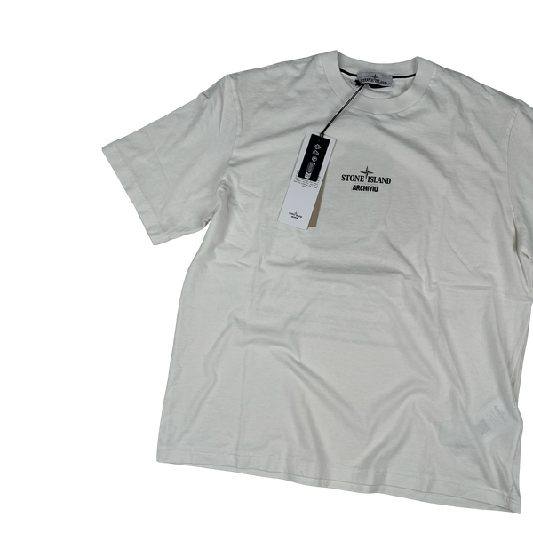 Stone Island 2025 Formula Steel Archivo Short Sleeve T Shirt - Medium
