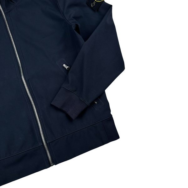 Stone Island 2018 Navy Light Soft Shell R Jacket - Small