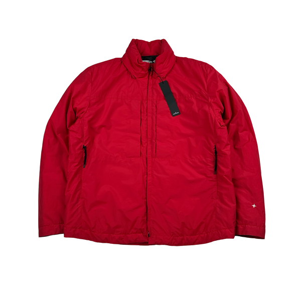 Stone Island 2022 Stellina Red Primaloft Lined Jacket - Large