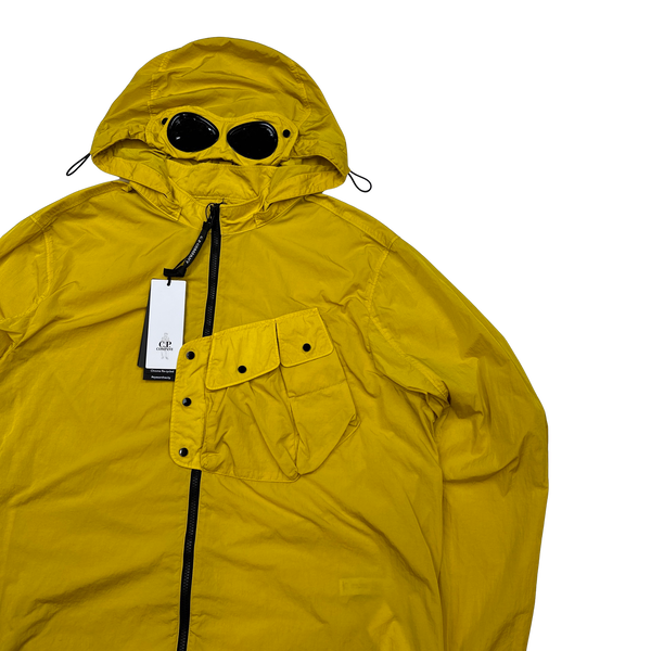 CP Company Yellow Chrome R Goggle Jacket - XXL