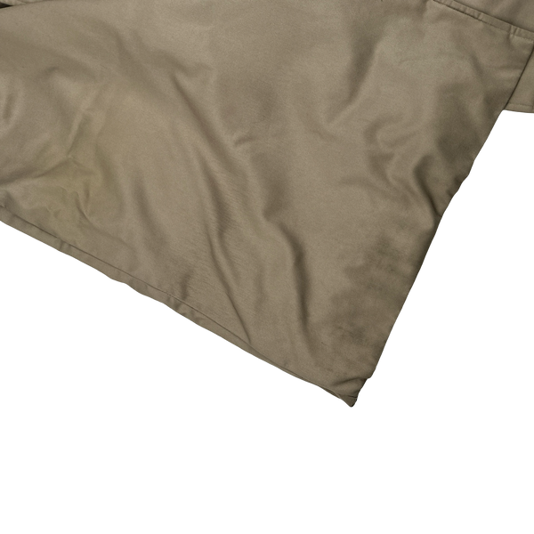 Burberry Nova Check Lined Tan Long Trench Coat - Large
